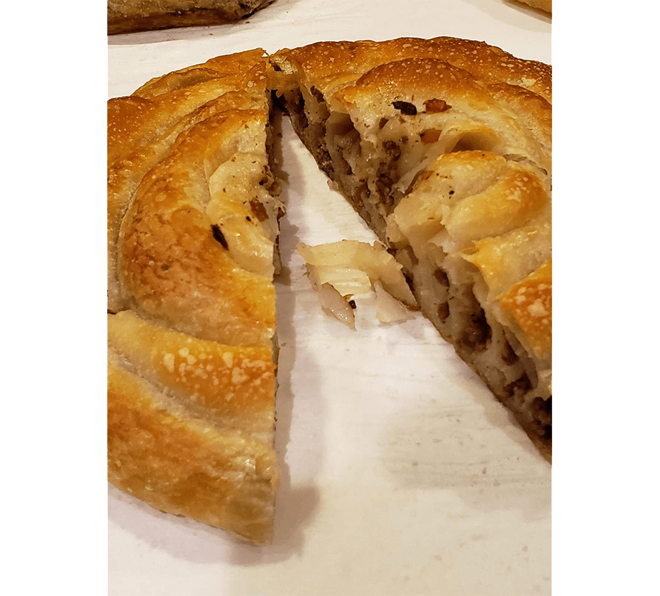 Rolled Pita 12″ Meat (Burek)